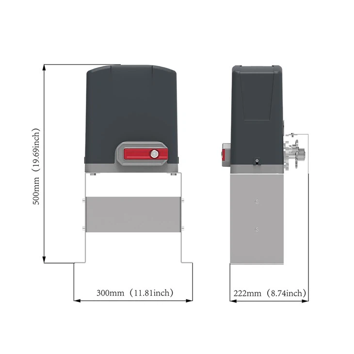 Chain Drive Sliding Gate Opener 600kg